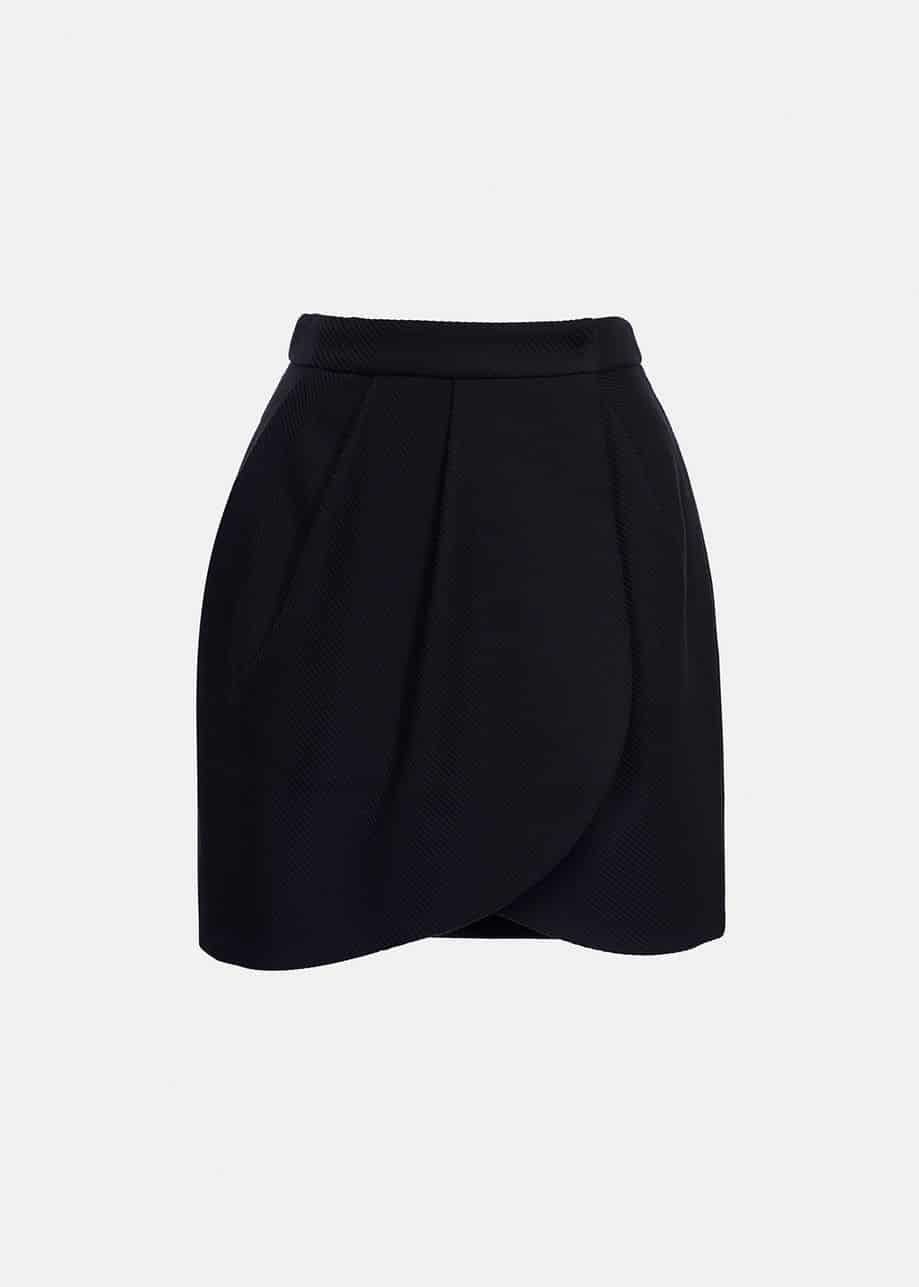 Essentiel Antwerp Anwrap Mini Skirt Black - Cocaranti