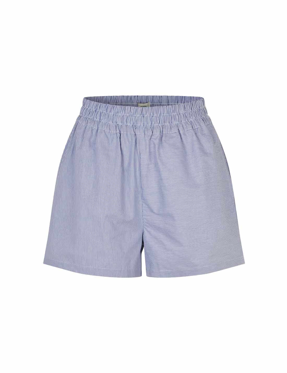 Mads Norgaard Lolly Shorts Estate Blue/Cloud Dancer | Cocaranti